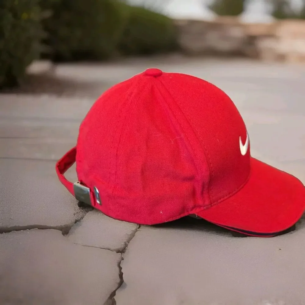 Nike Swoosh Youth Cap Red,  Baseball Hat
